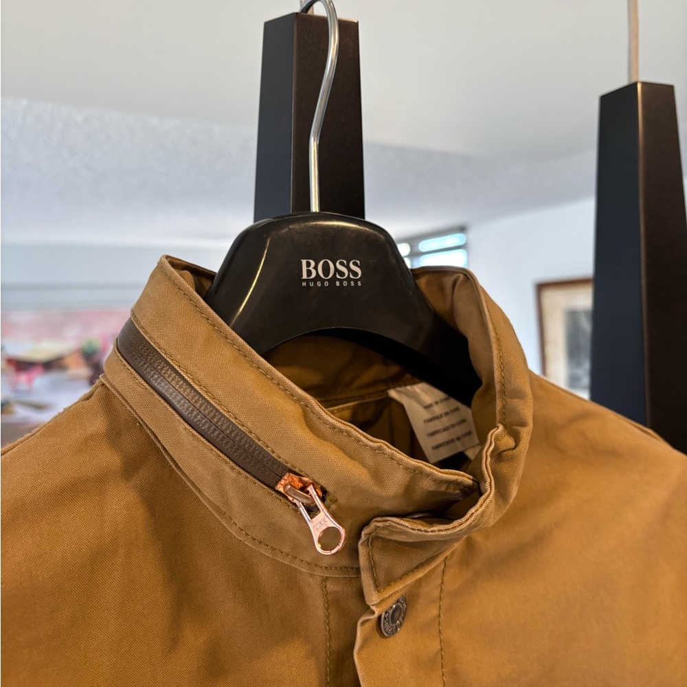 Men’s Levi’s button up tan Jacket - Picture 9 of 14